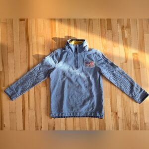Fat Face Light Blue  Jean Jacket with Flag Patch